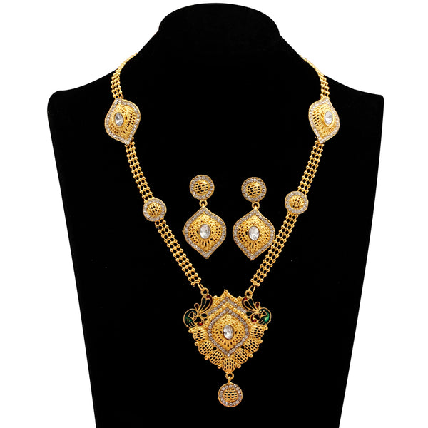 Bridal Gift Nigerian Wedding African Beads Jewelry Set