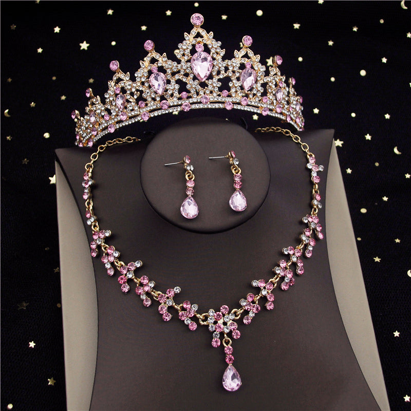 Luxury Colorful Bridal Jewelry Sets