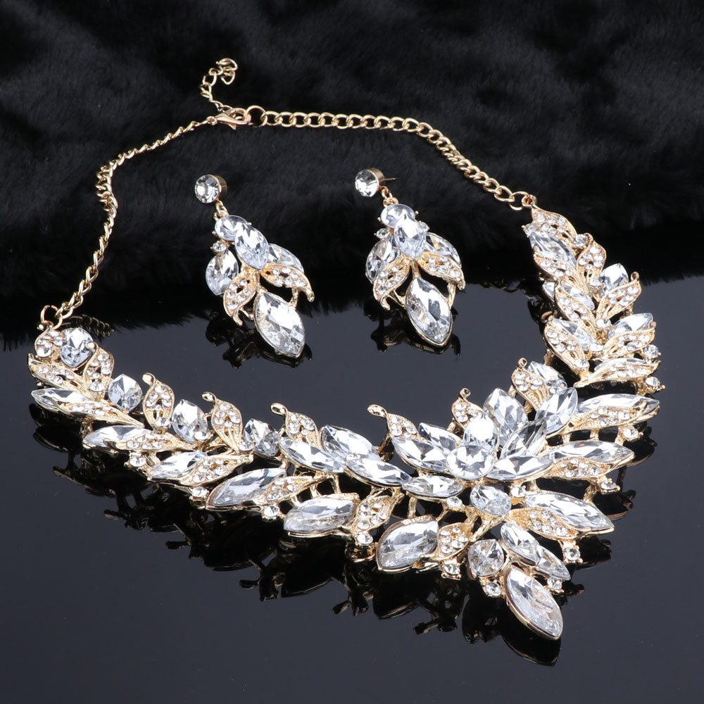 Luxury Flower Indian Bridal Jewelry Sets