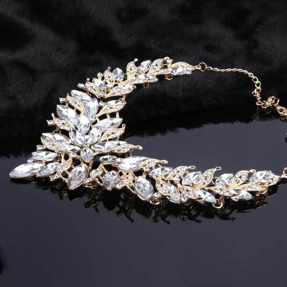 Luxury Flower Indian Bridal Jewelry Sets