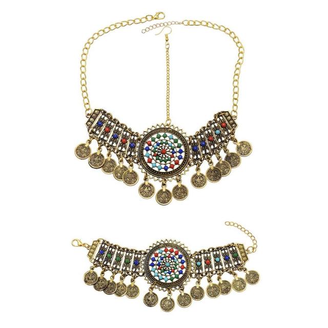 Afghan Turkish Gypsy Tribal Ethnic Jewelry Set