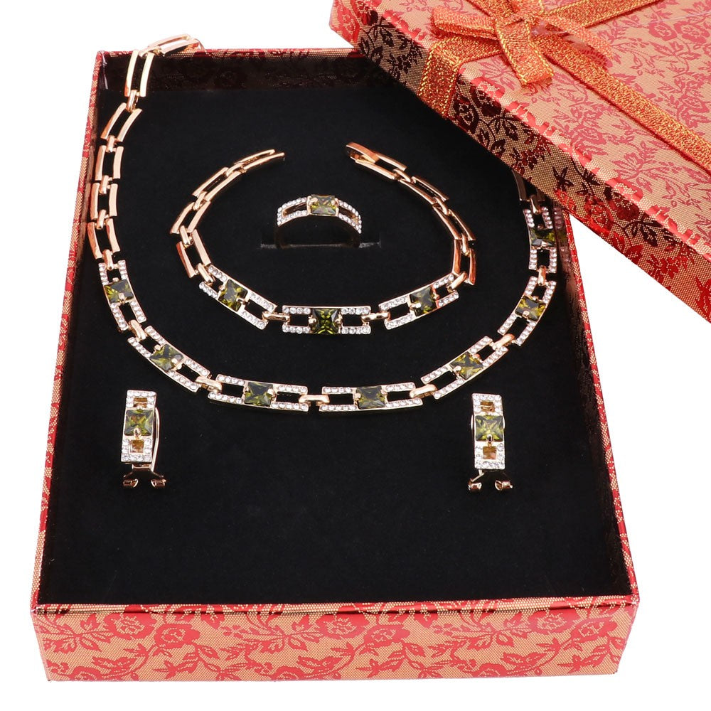 Wedding Party Necklace Jewelry Sets