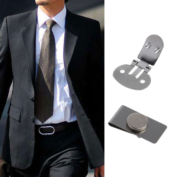 Practical Magnetic Tie Clip Invisible Elegant Men