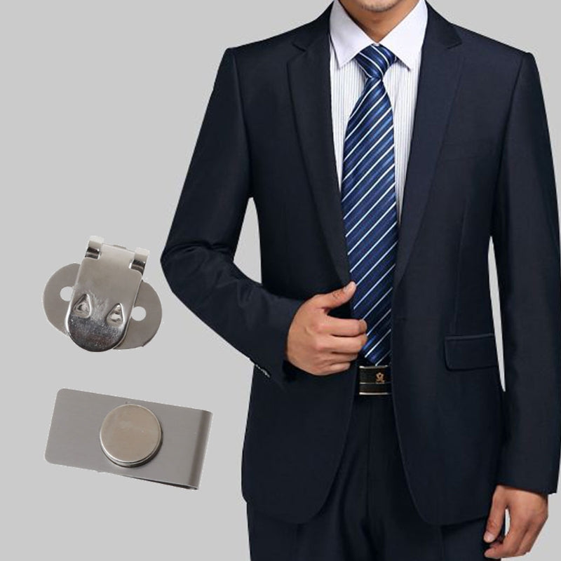 Practical Magnetic Tie Clip Invisible Elegant Men