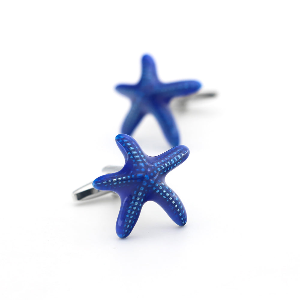 Men  Starfish Cuff Links