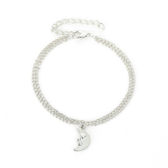 1piece Shine Bohemian Beads Ankle Bracelet for Women