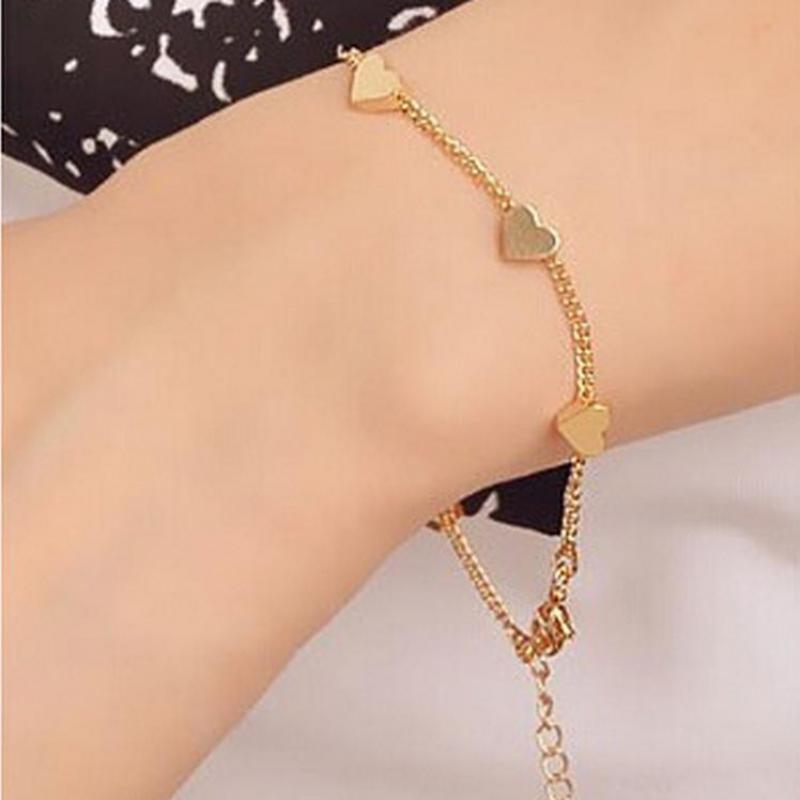 Two Layer Foot Legs Bracelet Anklets Gifts