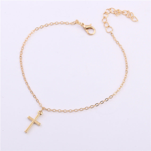 Bohemia Style Star Anklet Fashion Multilayer Foot Chain