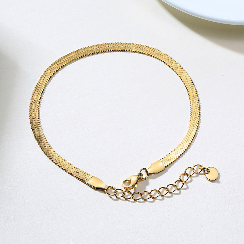 Stainless Steel Women Chain Anklet
