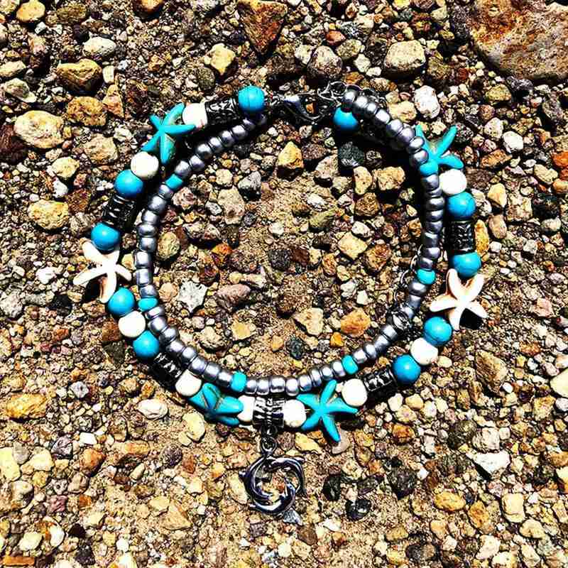 Bohemian Shell Anklet Beads Starfish Anklets For Women