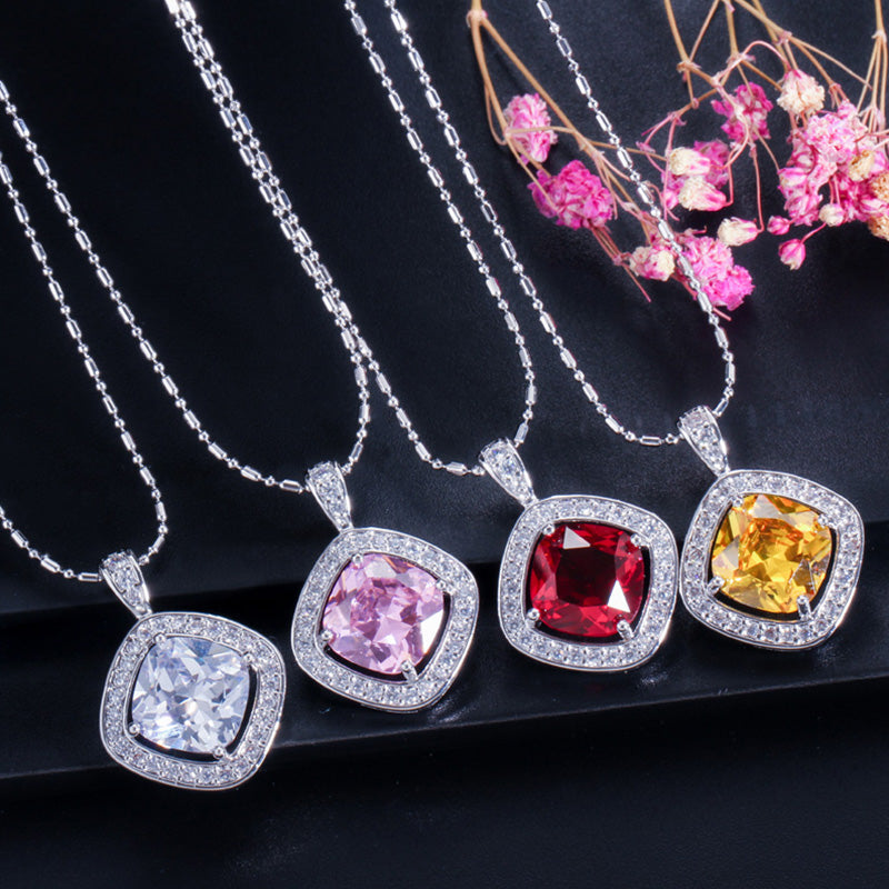 Fashion Necklace Earrings  Classic Ladies Costume Party Jewelry Sets