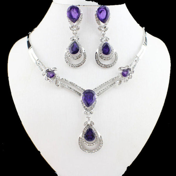 Gold-color Charm women summer clothing  jewelry set