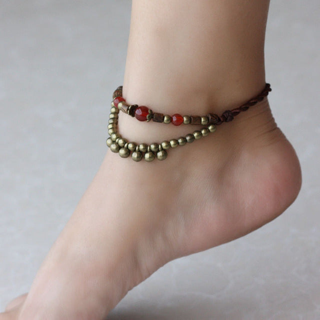 4 COLORS Original Design chalcedony anklets chains