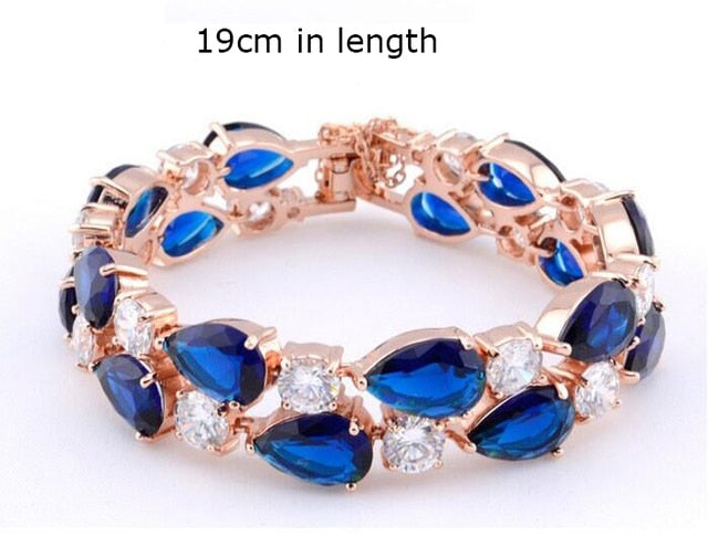 Mona Lisa Multicolor Cubic Zircon Bracelets