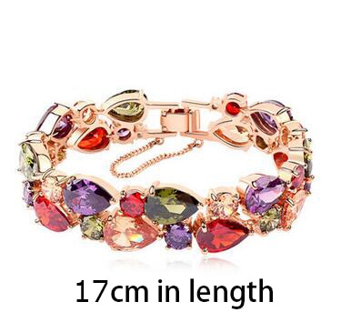 Mona Lisa Multicolor Cubic Zircon Bracelets