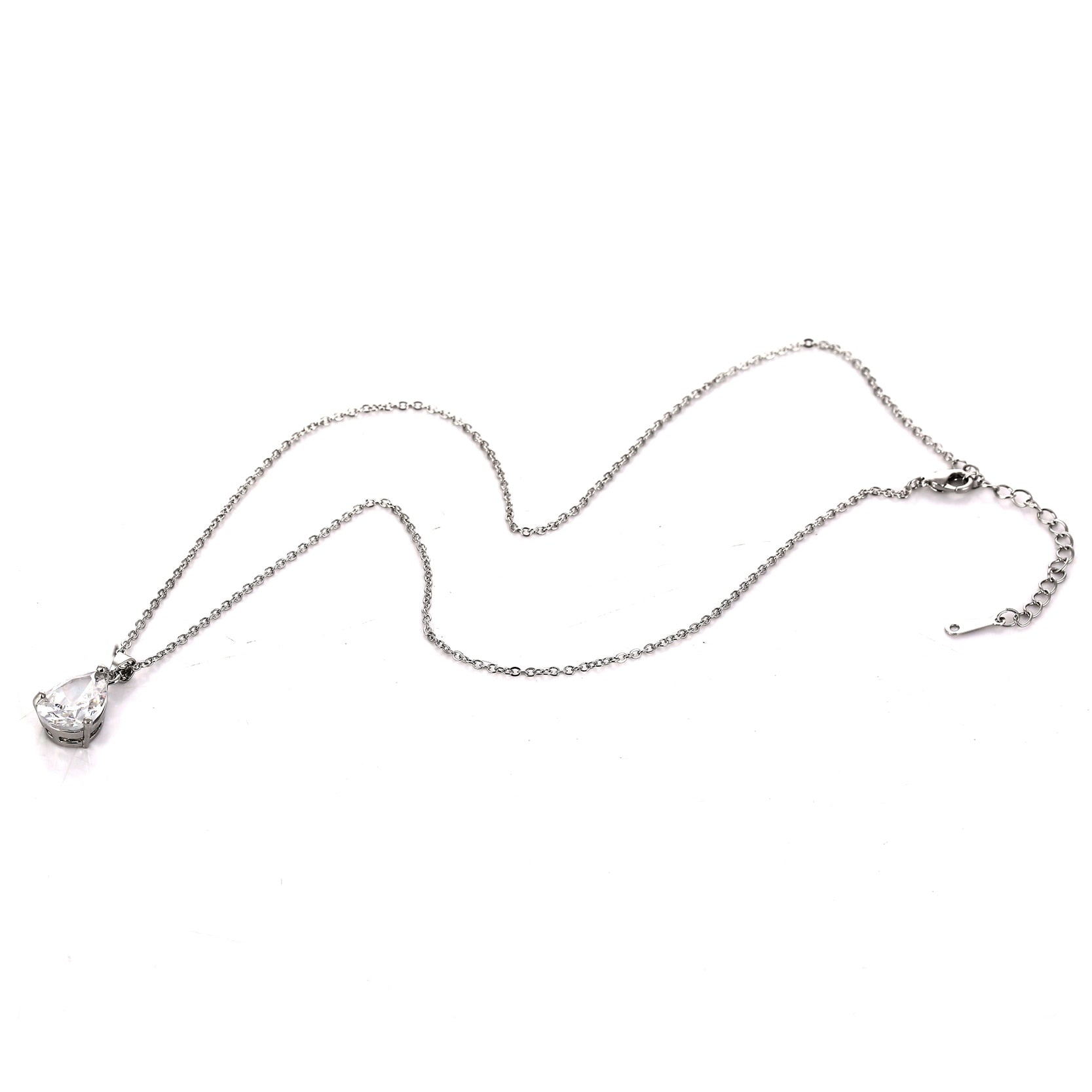 Trendy Cubic zirconia Cubic zirconia Waterdrop Jewelry Set