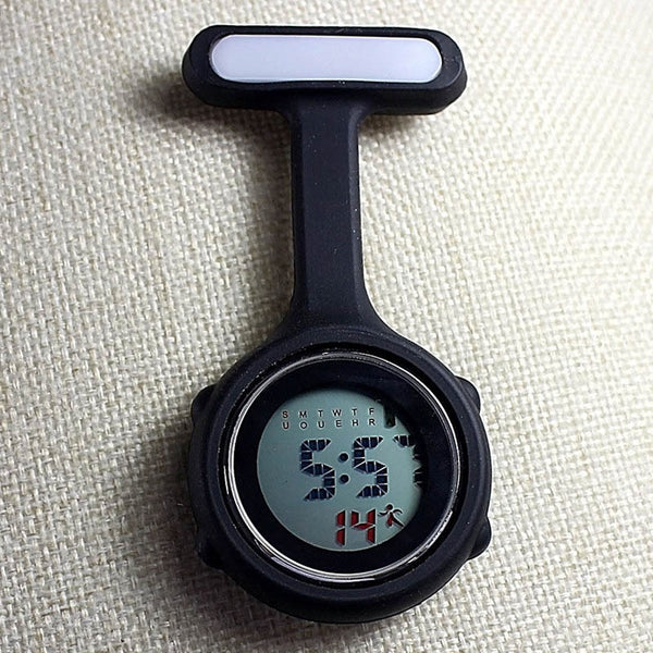 Nuevo reloj digital de enfermera de moda, relojes médicos de silicona