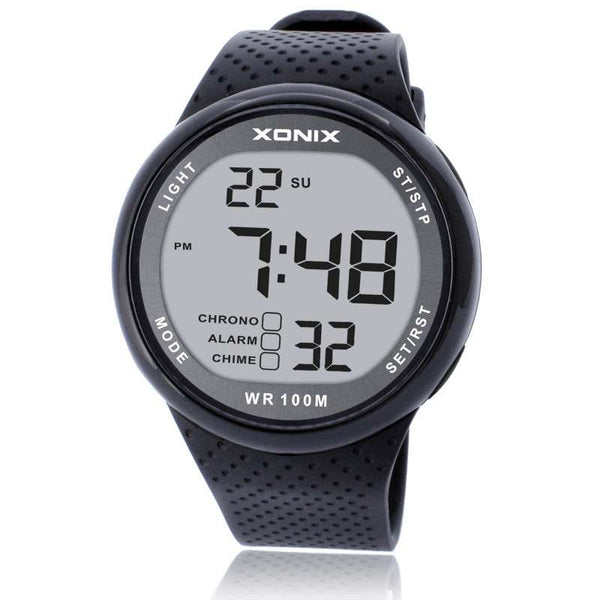 Relojes deportivos de moda para hombre, resistentes al agua hasta 100 m, reloj digital para exteriores.
