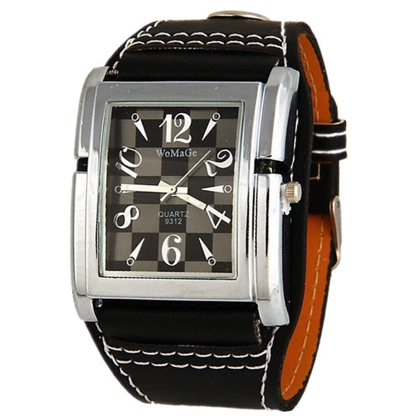 Ladies Quartz  Square Dial Fashion Sports Wrist watch