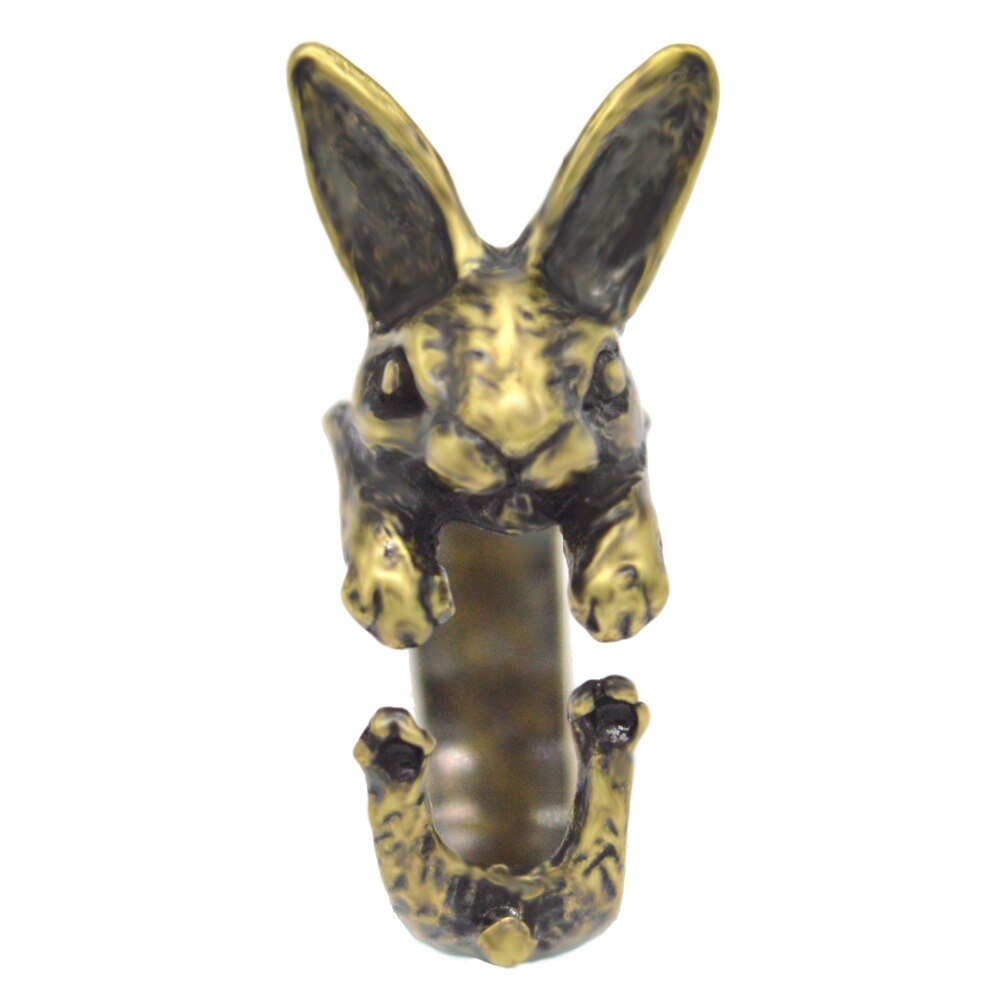 Adjustable Vintage Hippie Chic  Rabbit   Knuckles Rings
