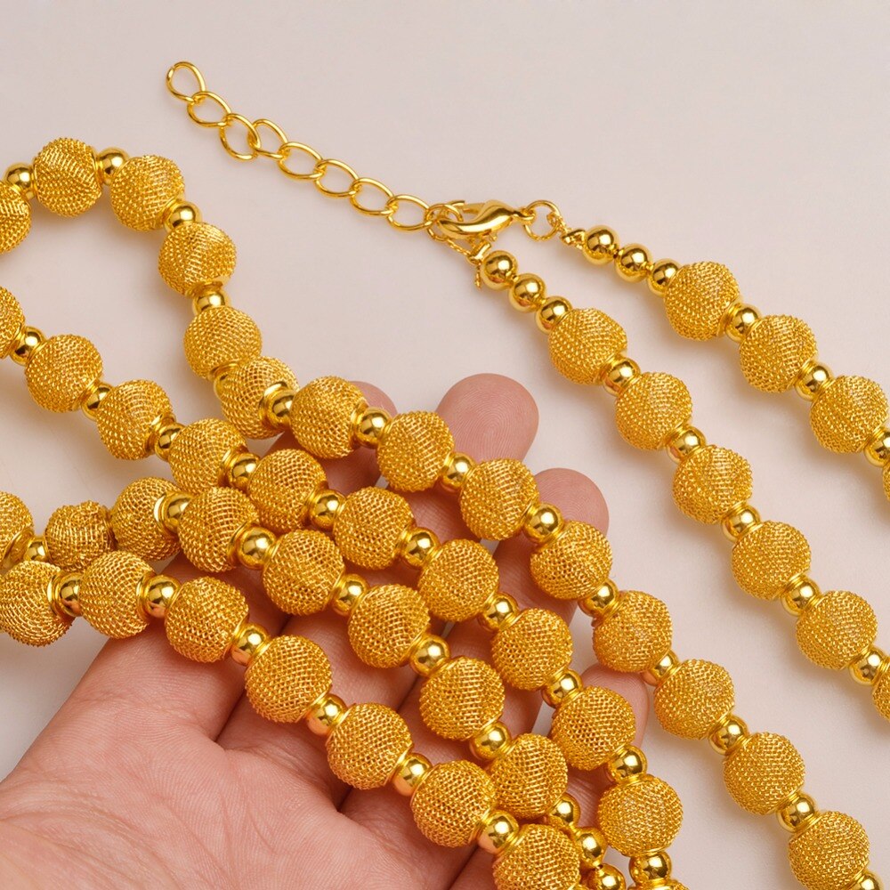 82cm Beads Necklace and 24cm Bracelets Party sets