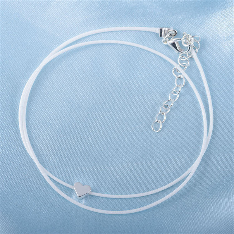 Fashion Heart Female Anklets Barefoot For Women