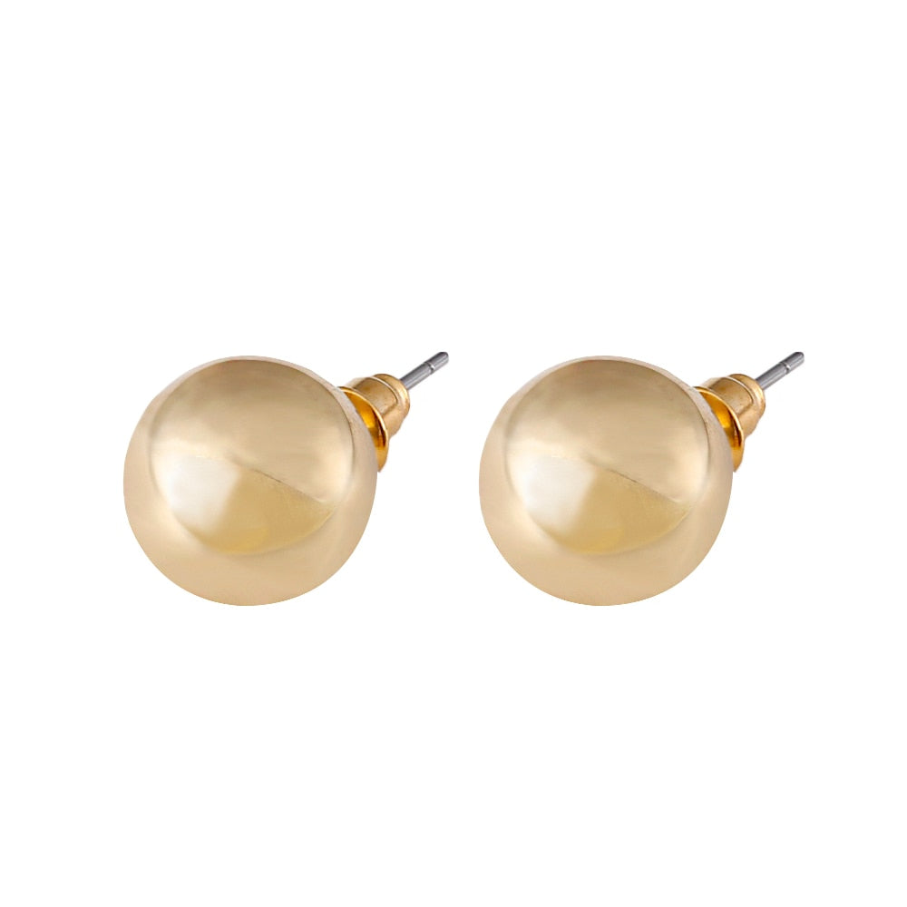Gold Color Zinc Alloy Boho Choker Necklace Earring Jewelry Sets
