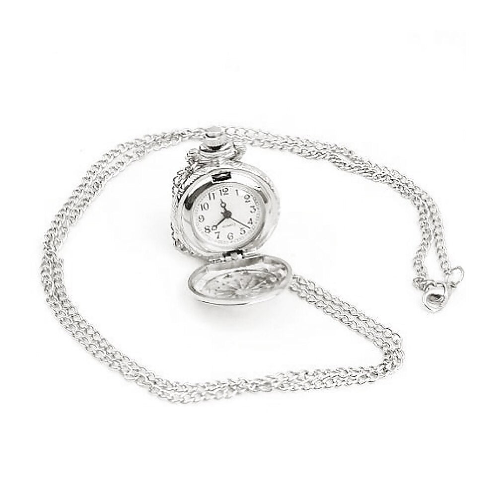 Retro Small Size Spider Webs Pocket Watch