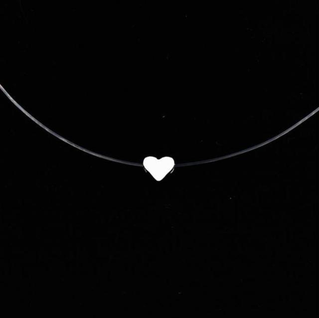 Female New Heart Star Necklace