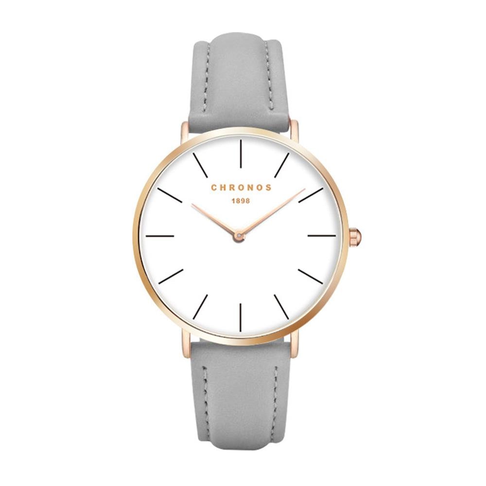 Chronos 1898 Men Women Simple Quartz Watch
