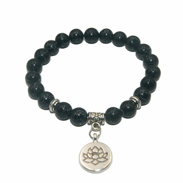 Amethysts  Tiger Eye Turquoises Bracelet For Women