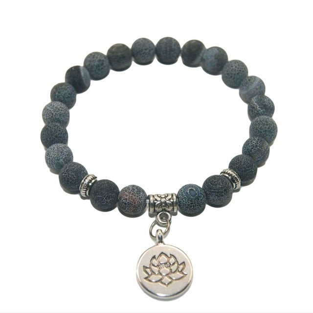 Amethysts  Tiger Eye Turquoises Bracelet For Women