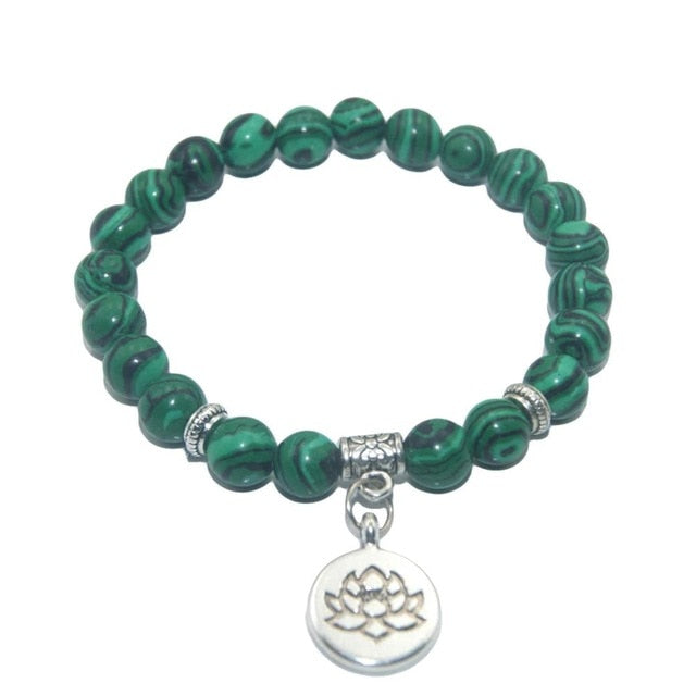 Amethysts  Tiger Eye Turquoises Bracelet For Women