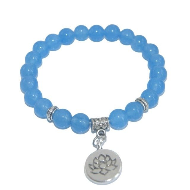Amethysts  Tiger Eye Turquoises Bracelet For Women