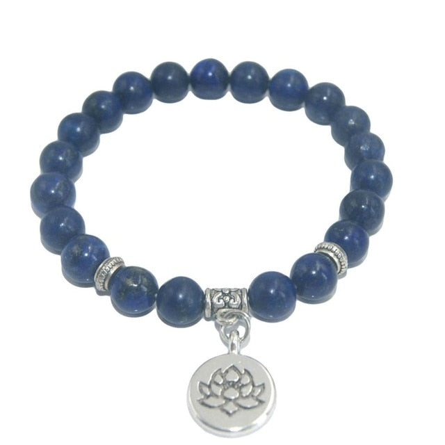 Amethysts  Tiger Eye Turquoises Bracelet For Women