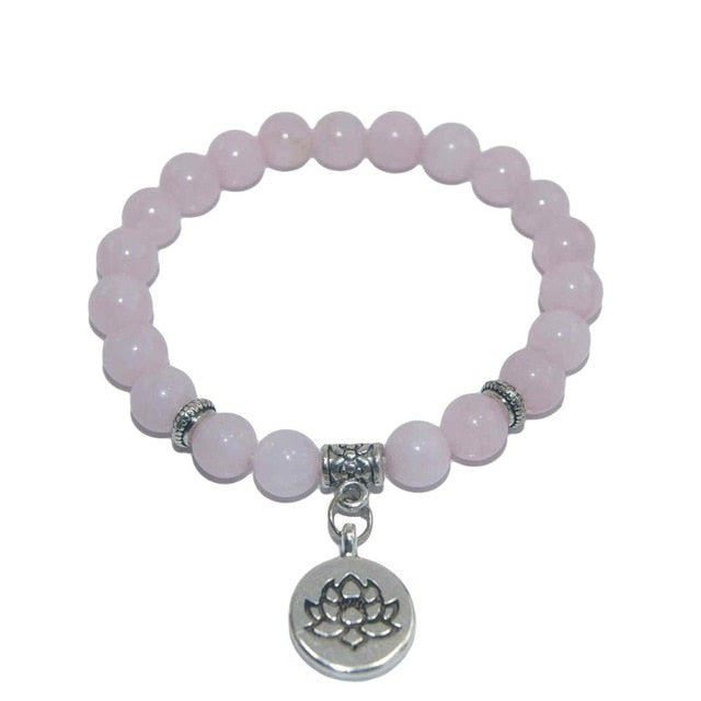Amethysts  Tiger Eye Turquoises Bracelet For Women