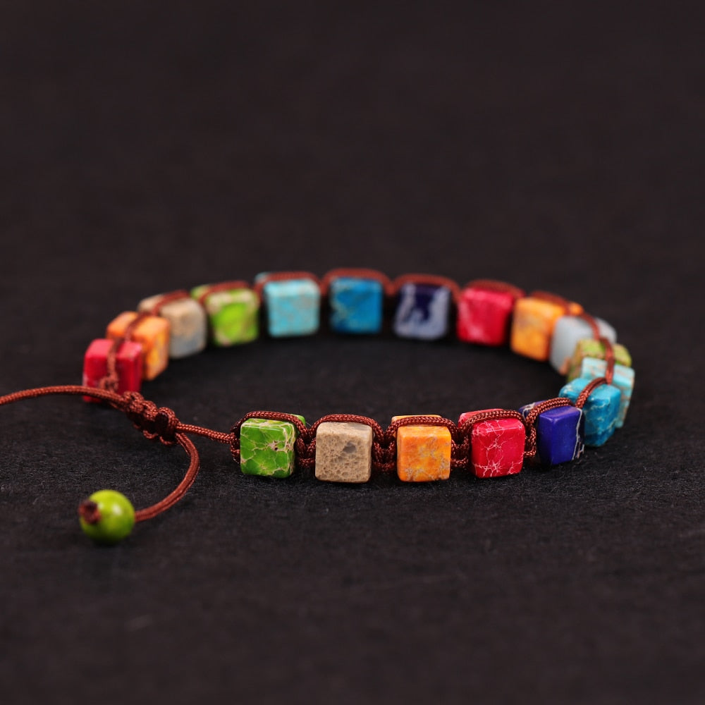 7 Chakra  Bracelet- Yoga Bracelet