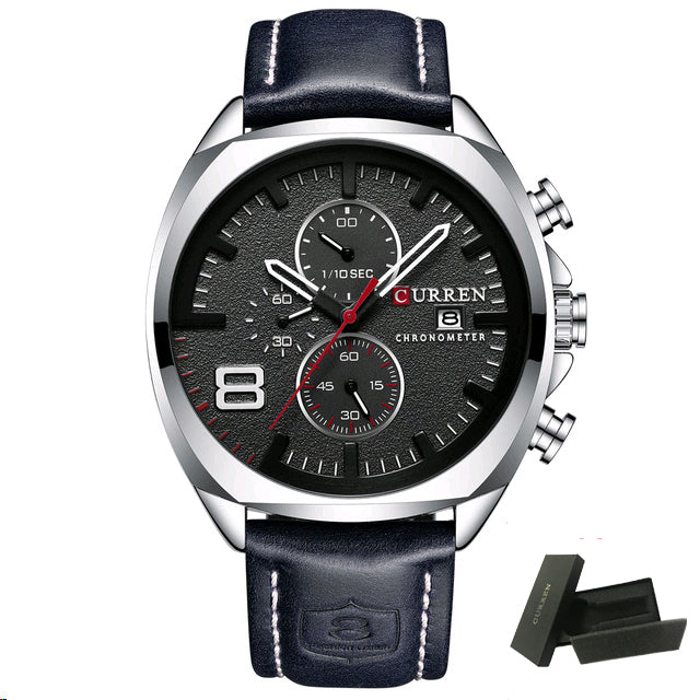 Sport Watch Men Analog Quartz Watches Waterproof Date Military Wrist Watches