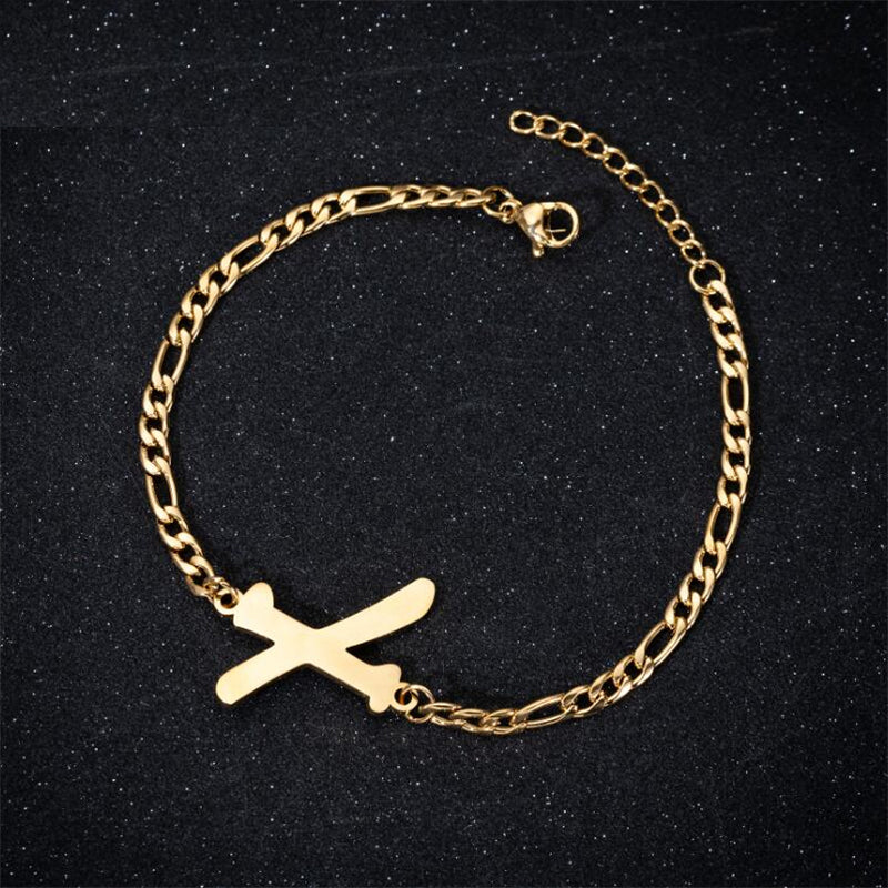 A-Z Letter Jewelry Personalize Initial Bracelets  for Women
